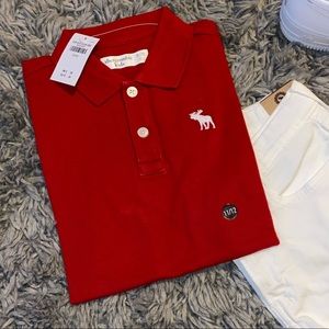 Abercrombie Kids - Boys Short Sleeve Polo